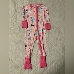 Little Sleepies 6-12 months birthday themed